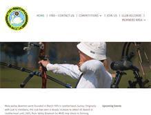 Tablet Screenshot of molevalleybowmen.org